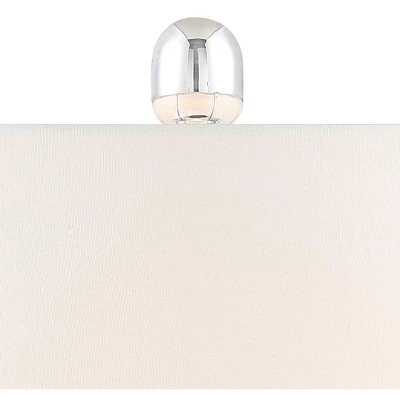 360 Lighting Sergio Modern Table Lamps Set Of 2 With Square Risers 24 1/2" High Acrylic USB Port White Drum Shade For Bedroom Living Room Desk House 1 360 Lighting Sergio Modern Table Lamps Set Of 2 With Square Risers 24 1/2" High Acrylic USB Port White Drum Shade For Bedroom Living Room Desk House