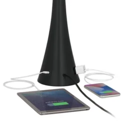 360 Lighting Karl Modern Table Lamps 28 1/4" Tall Set Of 2 Black Metal With USB And AC Power Outlet In Base White Drum Shade For Bedroom Living Room 10 360 Lighting Karl Modern Table Lamps 28 1/4" Tall Set Of 2 Black Metal With USB And AC Power Outlet In Base White Drum Shade For Bedroom Living Room -Outlet 360 Lighting Store GUEST 17869fb3 d379 4e69 b4aa 3d43a4efde45