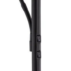 360 Lighting Modern Floor Lamp With Reading Light LED 71.5" Tall Decker Black Metal Acrylic Diffuser For Living Room Reading Office -Outlet 360 Lighting Store GUEST 18800795 f97b 4da4 90a8 3ee69badc85b