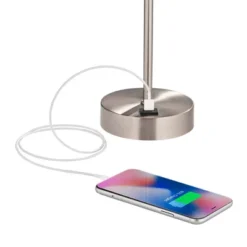 360 Lighting Justin Modern Accent Table Lamps 18" High Set Of 2 Silver With USB Charging Port And Table Top Dimmers White Shade For Bedroom Home Desk 9 360 Lighting Justin Modern Accent Table Lamps 18" High Set Of 2 Silver With USB Charging Port And Table Top Dimmers White Shade For Bedroom Home Desk -Outlet 360 Lighting Store GUEST 1ed8ffa3 c185 4bb9 be40 1d308b67ccba