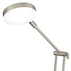 360 Lighting Xenos Modern Desk Lamp 20" High Satin Nickel With USB Charging Port LED Adjustable Arm White Head For Bedroom Living Room Bedside Reading -Outlet 360 Lighting Store GUEST 2130026e d555 4a98 9654 435fa5b07858