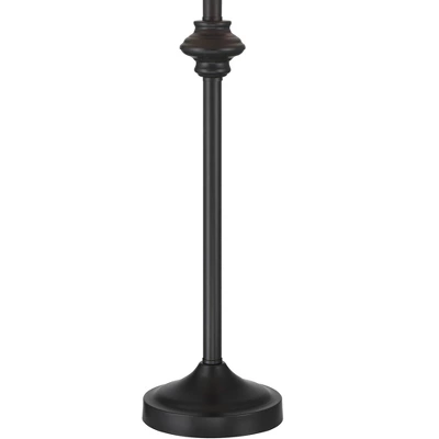 360 Lighting Lynn Modern Industrial Buffet Table Lamps 26" High Set Of 2 Dark Bronze Metal Oatmeal Drum Shade For Bedroom Living Room Bedside Office 6 360 Lighting Lynn Modern Industrial Buffet Table Lamps 26" High Set Of 2 Dark Bronze Metal Oatmeal Drum Shade For Bedroom Living Room Bedside Office - Image 6