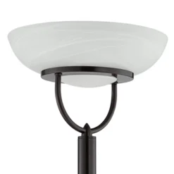 360 Lighting Modern Torchiere Floor Lamp 3-in-1 Design 70" Tall Tiger Bronze White Glass Shades For Living Room Reading Bedroom Office -Outlet 360 Lighting Store GUEST 2cf3d64e 7ab8 4745 b9c3 70ee6c0bc356