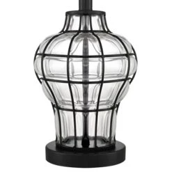 360 Lighting Hudson Rustic Accent Table Lamps 23" High Set Of 2 Bronze Clear Glass USB Charging Port Drum Shade For Bedroom Living Room Bedside Desk 11 360 Lighting Hudson Rustic Accent Table Lamps 23" High Set Of 2 Bronze Clear Glass USB Charging Port Drum Shade For Bedroom Living Room Bedside Desk -Outlet 360 Lighting Store GUEST 312e4b7c fc30 4eb3 8d4b a049ee9e72cb