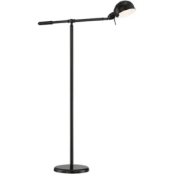 360 Lighting Dawson Traditional Pharmacy Floor Lamp 55" Tall Dark Bronze Metal Adjustable Boom Arm Dome Head For Living Room Reading Bedroom -Outlet 360 Lighting Store GUEST 42b0f99e 74b8 44e4 9c40 6137ab12a569