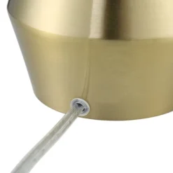 360 Lighting Marty Modern Accent Table Lamps 14 3/4" High Set Of 2 Brass Metal White Cylinder Shade For Bedroom Bedside Nightstand Office Kids House -Outlet 360 Lighting Store GUEST 4a7cb6d5 8ff4 4058 8ac7 7acaf516b35c