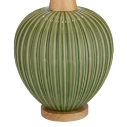 360 Lighting Sevilla 29" Tall Mid Century Modern End Table Lamp Green Ceramic Single Living Room Bedroom Bedside Nightstand House Oatmeal Shade -Outlet 360 Lighting Store GUEST 4d2f3bda a3fb 431d b056 6004d4cc8e61