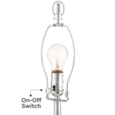 360 Lighting Sergio Modern Table Lamps Set Of 2 With Square Risers 24 1/2" High Acrylic USB Port White Drum Shade For Bedroom Living Room Desk House 2 360 Lighting Sergio Modern Table Lamps Set Of 2 With Square Risers 24 1/2" High Acrylic USB Port White Drum Shade For Bedroom Living Room Desk House - Image 2