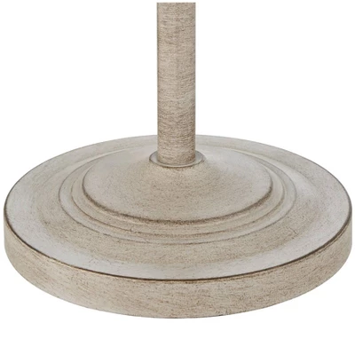 360 Lighting Carter Rustic Farmhouse 3 Piece Table Floor Lamp Set Beige Metal Cream Fabric Tapered Drum Shade For Living Room Bedroom Office House 4 360 Lighting Carter Rustic Farmhouse 3 Piece Table Floor Lamp Set Beige Metal Cream Fabric Tapered Drum Shade For Living Room Bedroom Office House - Image 4