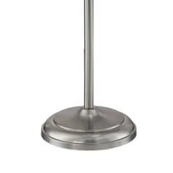360 Lighting Maddox Modern Torchiere Floor Lamp 71" Tall Satin Nickel Silver Metal Alabaster Glass Shade For Living Room Bedroom Office House Home -Outlet 360 Lighting Store GUEST 728c37ca 3cea 43c7 894e 1a55cfd75d5f