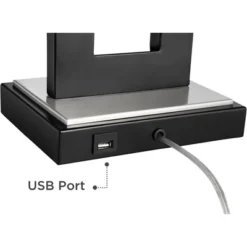 360 Lighting Neil Modern Table Lamp With Clear Riser 26" High Black With USB Charging Port White Rectangular Shade For Bedroom Living Room House Desk 9 360 Lighting Neil Modern Table Lamp With Clear Riser 26" High Black With USB Charging Port White Rectangular Shade For Bedroom Living Room House Desk -Outlet 360 Lighting Store GUEST 796fdf2b 7c2b 427e a28e ae2c3ad233bd 2