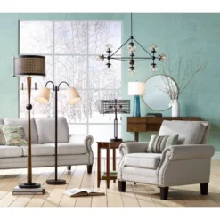 360 Lighting Modern Floor Lamp 56" Tall Dark Bronze Twin Arm Adjustable Gooseneck Neutral Cotton Drum Shade For Living Room Reading Bedroom 15 360 Lighting Modern Floor Lamp 56" Tall Dark Bronze Twin Arm Adjustable Gooseneck Neutral Cotton Drum Shade For Living Room Reading Bedroom -Outlet 360 Lighting Store GUEST 8778746e a651 4f25 bf32 7ca27c5ef7ef