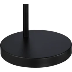 360 Lighting Cora Modern Arc Floor Lamp Standing 72" Tall Black Metal White Linen Drum Shade Decor For Living Room Reading Bedroom Office House Home -Outlet 360 Lighting Store GUEST 89785a9d 4182 4691 aba4 5eb045d45ea5