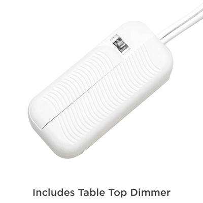 360 Lighting Axel Modern Table Lamps 25" High Set Of 2 Mercury Glass With Dimmers White Fabric Drum Shade For Bedroom Living Room Bedside Nightstand 5 360 Lighting Axel Modern Table Lamps 25" High Set Of 2 Mercury Glass With Dimmers White Fabric Drum Shade For Bedroom Living Room Bedside Nightstand - Image 5