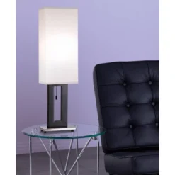 360 Lighting Floating Rectangle Modern Table Lamp 30" Tall Black Metal Open Frame White Fabric Box Shade For Bedroom Living Room Bedside Nightstand 9 360 Lighting Floating Rectangle Modern Table Lamp 30" Tall Black Metal Open Frame White Fabric Box Shade For Bedroom Living Room Bedside Nightstand -Outlet 360 Lighting Store GUEST 9162d17b 1a24 4048 9280 6afecf83b70f