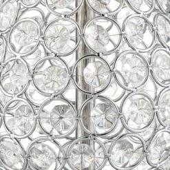 360 Lighting Sergio Modern Accent Table Lamps 23 1/2" High Set Of 2 Acrylic Chrome USB Charging Port White Drum For Bedroom Living Room Bedside Desk -Outlet 360 Lighting Store GUEST 93df4883 5585 487f 9c5d 6e990a7cb42c