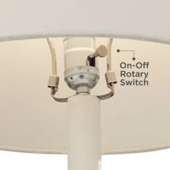 360 Lighting Modern Table Lamps 24 1/2" High Set Of 2 White Sculpture Fabric Cone Shade For Bedroom Living Room House Home Bedside Nightstand Office 11 360 Lighting Modern Table Lamps 24 1/2" High Set Of 2 White Sculpture Fabric Cone Shade For Bedroom Living Room House Home Bedside Nightstand Office -Outlet 360 Lighting Store GUEST a4ea5949 be47 47b9 826d e5939a21e32a