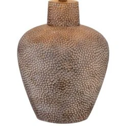 360 Lighting Bentley Rustic Farmhouse Table Lamp 29" Tall Brown Leaf Textured Hammered Pot Off White Empire Shade For Bedroom Living Room House Home -Outlet 360 Lighting Store GUEST b4dcdfe0 1914 423a b078 33393ffe31bc