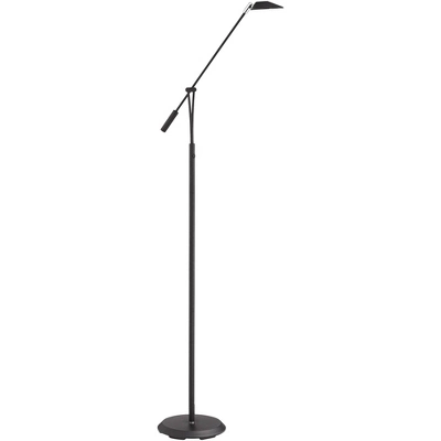 360 Lighting Traditional Pharmacy Floor Lamp LED Dimmable 62" Tall Black Adjustable Arm For Living Room Reading Bedroom Office 7 360 Lighting Traditional Pharmacy Floor Lamp LED Dimmable 62" Tall Black Adjustable Arm For Living Room Reading Bedroom Office - Image 7