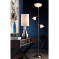 360 Lighting Ellery Modern Torchiere Floor Lamp With Side Lights 72" Tall Brushed Nickel Frosted White Glass Shade For Living Room Reading Bedroom 15 360 Lighting Ellery Modern Torchiere Floor Lamp With Side Lights 72" Tall Brushed Nickel Frosted White Glass Shade For Living Room Reading Bedroom -Outlet 360 Lighting Store GUEST bc3d4a04 ec44 401d 8cd0 2249e0a90732