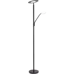 360 Lighting Modern Floor Lamp With Reading Light LED 71.5" Tall Decker Black Metal Acrylic Diffuser For Living Room Reading Office -Outlet 360 Lighting Store GUEST c5e38a9e b045 4101 bb78 4c6101c31bc8