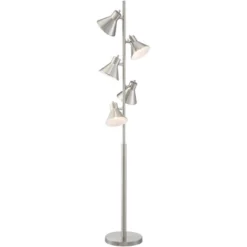 360 Lighting Modern Floor Lamp 5-Light Tree 70" Tall Brushed Nickel Metal Adjustable Heads For Living Room Reading Bedroom Office -Outlet 360 Lighting Store GUEST c624cd98 93e1 4a49 8e01 7920a60e4be0
