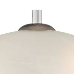 360 Lighting Simon Modern Accent Table Lamps Set Of 2 21" High Silver With USB Charging Port White Glass Dome Shade For Bedroom Living Room House Desk -Outlet 360 Lighting Store GUEST c64e20ec 886d 4da7 9f82 a556d6086ee6