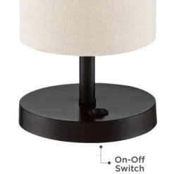 360 Lighting Heyburn Modern Accent Table Lamps 20" High Set Of 2 Bronze With USB And AC Power Outlet In Base Oatmeal Cylinder Shade For Bedroom Desk 13 360 Lighting Heyburn Modern Accent Table Lamps 20" High Set Of 2 Bronze With USB And AC Power Outlet In Base Oatmeal Cylinder Shade For Bedroom Desk -Outlet 360 Lighting Store GUEST c6e692dd 8354 44f8 bef3 90bdf7328837