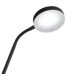 360 Lighting Taylor Modern Torchiere Floor Lamp With Side Light 72" Tall Satin Black LED Adjustable For Living Room Reading Bedroom Office House Home -Outlet 360 Lighting Store GUEST d4ceb23e 77f6 419c a470 ad1f10e3e61d