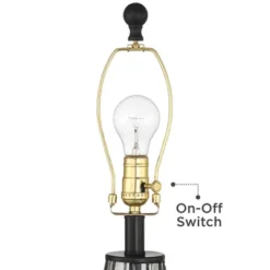 360 Lighting Hudson Rustic Accent Table Lamps 23" High Set Of 2 Bronze Clear Glass USB Charging Port Drum Shade For Bedroom Living Room Bedside Desk 10 360 Lighting Hudson Rustic Accent Table Lamps 23" High Set Of 2 Bronze Clear Glass USB Charging Port Drum Shade For Bedroom Living Room Bedside Desk -Outlet 360 Lighting Store GUEST d61766ee 407d 45d1 8d32 45f369c4d5b5