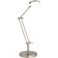 360 Lighting Xenos Modern Desk Lamp 20" High Satin Nickel With USB Charging Port LED Adjustable Arm White Head For Bedroom Living Room Bedside Reading -Outlet 360 Lighting Store GUEST decffb6a 2e8d 47a3 aed3 dc2bad1470f4