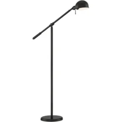 360 Lighting Dawson Traditional Pharmacy Floor Lamp 55" Tall Dark Bronze Metal Adjustable Boom Arm Dome Head For Living Room Reading Bedroom -Outlet 360 Lighting Store GUEST e05aff52 04cf 47df a8ec 64f1e09a9199