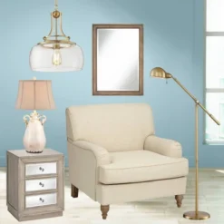 360 Lighting Dawson Traditional Pharmacy Floor Lamp 55" Tall Brass Metal Adjustable Boom Arm Dome Head For Living Room Reading Bedroom Office -Outlet 360 Lighting Store GUEST e1bc0a7a 14cd 409d aade 2cdbc8909a56