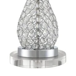 360 Lighting Sergio Modern Table Lamps Set Of 2 With Round Risers 24 1/2" High USB Port Acrylic White Drum Shade For Bedroom Living Room Desk House -Outlet 360 Lighting Store GUEST e2ac572a c7b4 4e7e a677 b3174c16db6d