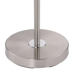 360 Lighting Caper Modern Floor Lamps With Tray Table 60 1/2" Tall Set Of 2 Brushed Nickel USB And Outlet Off White Fabric Drum Shade For Living Room -Outlet 360 Lighting Store GUEST e62e9977 4964 4a52 a847 59a86fab97f2