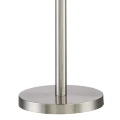 360 Lighting Jordan Modern Torchiere Floor Lamp With Side Lights 71 1/2" Tall Brushed Nickel Alabaster Glass Shade For Living Room Reading Bedroom -Outlet 360 Lighting Store GUEST ea75f685 cdd1 4f16 8982 52be0d01544b