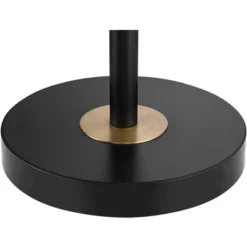 360 Lighting Modern Adjustable Floor Lamp With USB Charging Port 61" Tall Black Brass Living Room Reading -Outlet 360 Lighting Store GUEST eb33651a 41dd 461f 96e1 02d5ebc281b6