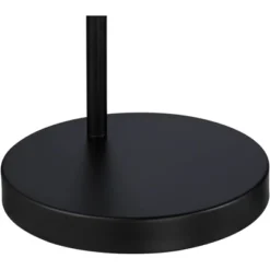 360 Lighting Modern Arc Floor Lamp With USB Charging Port 72" Tall Black White Linen Drum Shade For Living Room Reading House Home -Outlet 360 Lighting Store GUEST f243cc1f dfe1 45a8 a471 71fe865a07df